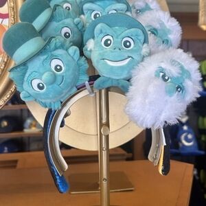 Disney Create Your Own Headband Set 3 Hitchhiking Ghosts Haunted Mansion Plush